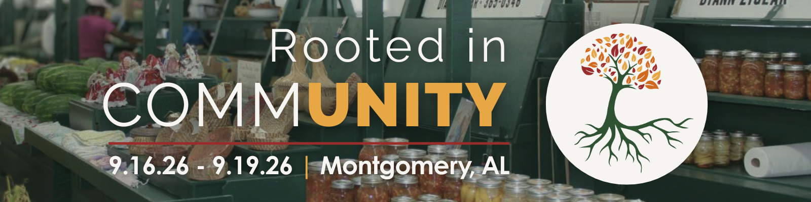 2026 ARSL Conference "Rooted In Community" Header with Tree logo.