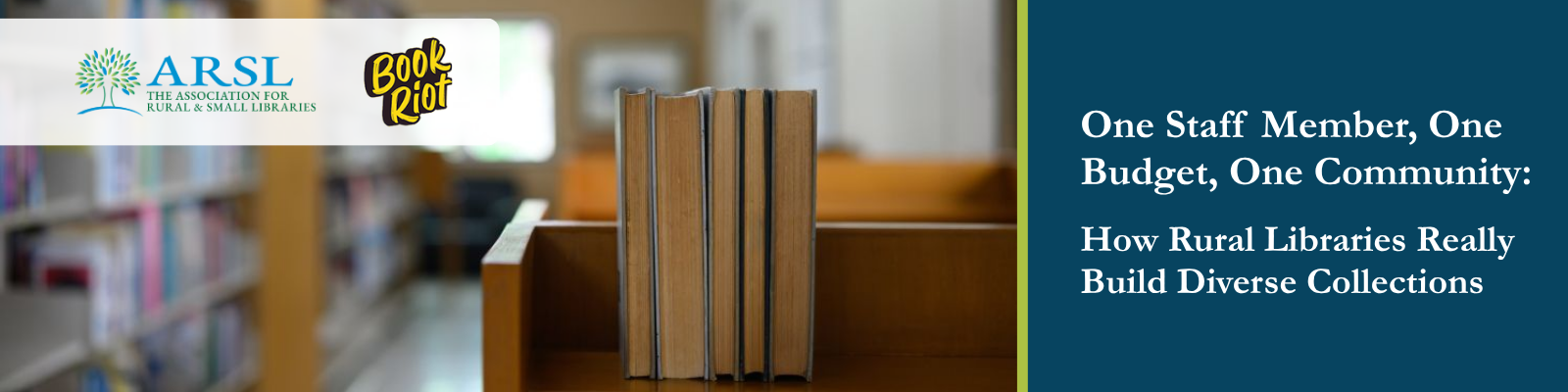 ARSL + Book Riot 